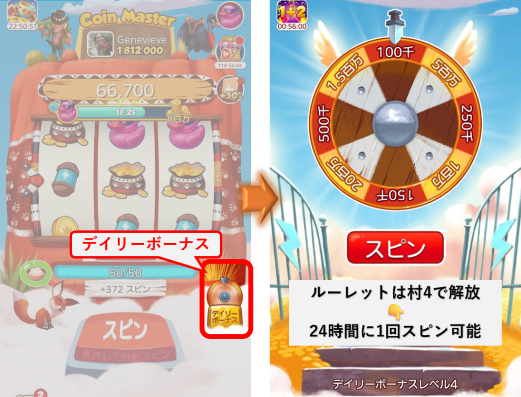 無料スピンURL付】コインマスター攻略｜村26到達｜簡単/高還元案件－ポイ活－ - とちおとく日記